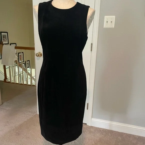 cobalt blue evening dress Cobalt Blue Satin Scoop Neck Dress With Strappy Open Back Detailing And Fit  And Flare Skirt
